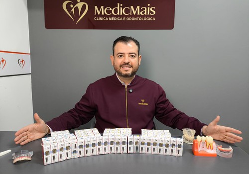 40% e em até 40X no boleto. Dentista realiza semana do Consumidor. Confira Condições
