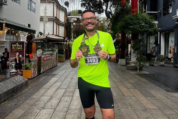Patense supera a obesidade e se torna um “Mega Finisher” após completar maratonas em cinco países