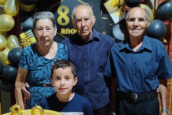 Os 80 anos do Senhor Vicente Soares e a celebração de uma vida dedica à caridade
