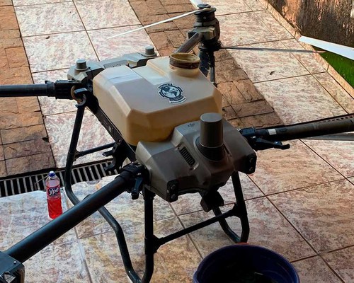 Furto de drone agrícola mobiliza polícia em Patos de Minas; quem tiver informações deve denunciar