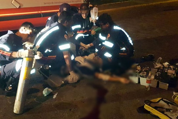 Morre o motociclista de 29 anos que bateu em lixeira e arrancou orelhão na avenida Paracatu