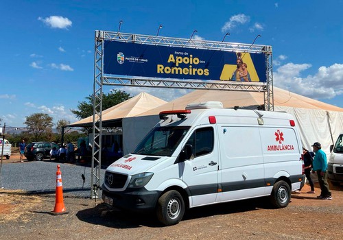 Ponto de apoio aos romeiros começa a funcionar no dia 6 de agosto na BR365 em Patos de Minas