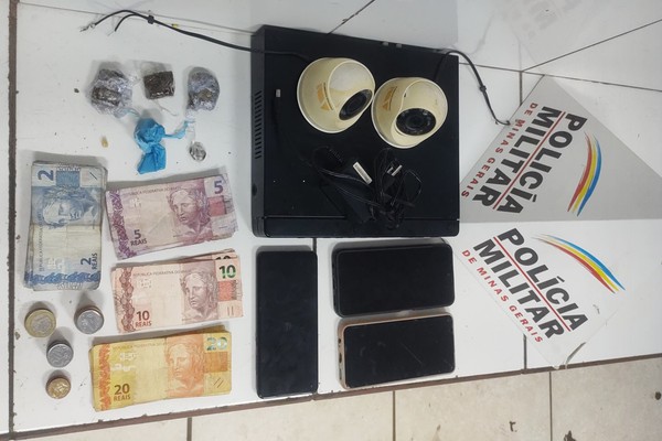 Após idosa ser furtada, PM descobre casa apontada como local de tráfico de drogas em Patos de Minas