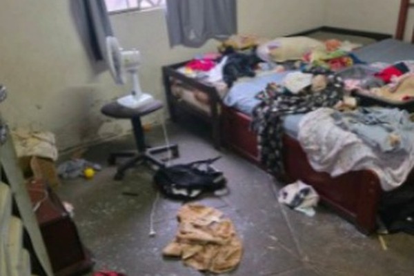 Discussão por causa de mordida de criança na filha acaba em marido preso e mulher no hospital