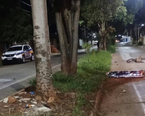 Jovem de apenas 18 anos morre em acidente de moto no bairro Residencial Monjolo, em Patos de Minas