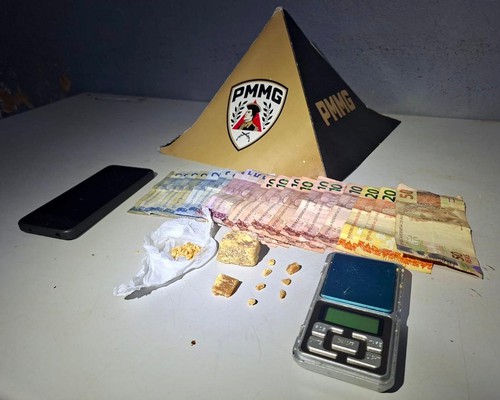 Denúncia anônima leva à prisão de suspeito de tráfico de drogas em Patos de Minas