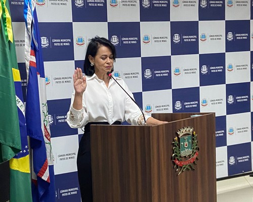Sandra Gomes é empossada como prefeita de Patos de Minas e revela metas para a gestão