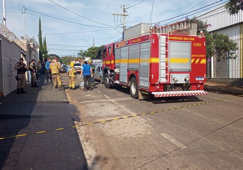 Motorista morre após sofrer descarga elétrica ao tentar apagar incêndio em caminhão em Patrocínio