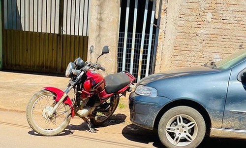 Polícia Civil age rápido e prende em flagrante acusado de furto e recupera motocicleta furtada