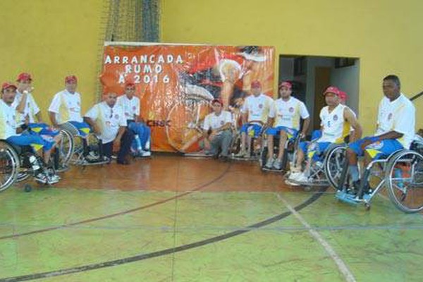 Equipe Unipam-Patos disputa o Campenato Mineiro de Basquete em Cadeiras de Rodas