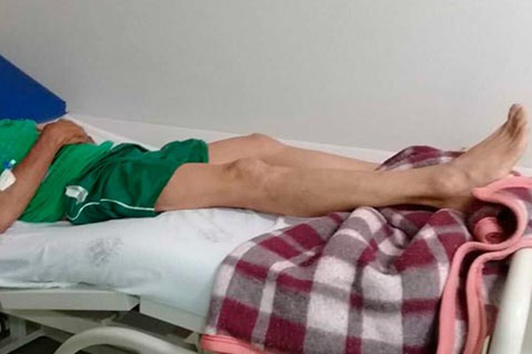 Familiares tentam cirurgia para senhor de 80 anos que sofreu fratura no fêmur em Patos de Minas