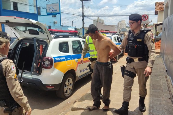 Polícia Militar age rápido e prende suspeitos que trocaram tiros com comerciante em Patos de Minas