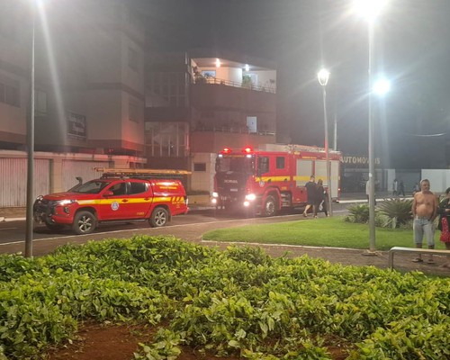 Homem afirma que está sendo perseguido, entra na Lagoa Grande e mobiliza SAMU e o Corpo de Bombeiros