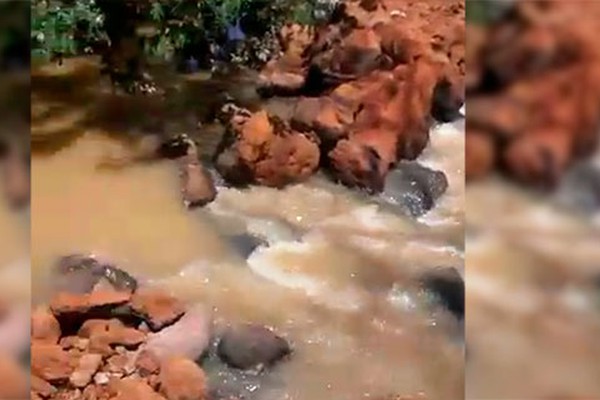 Agricultor é notificado após vídeo sobre “represamento” do Rio Paranaíba viralizar 
