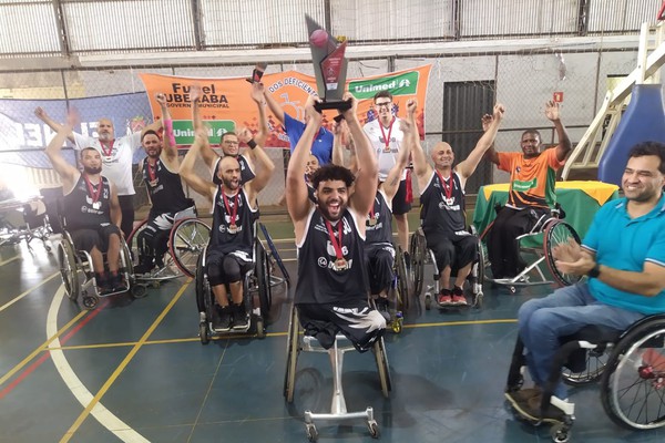 Associação Paralímpica Patense é campeã mineira de basquete em cadeiras de rodas