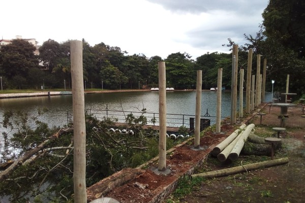 Conselheiros ambientais fazem vistoria em obras de revitalização do Parque do Mocambo