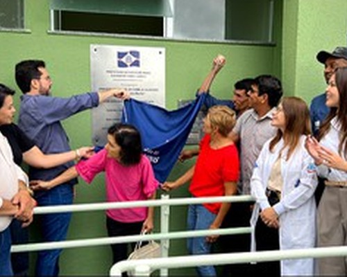 Prefeitura inaugura reforma e ampliação da Unidade de Saúde do distrito de Alagoas