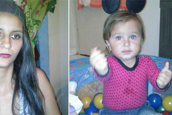 Mãe e filha de apenas 1 ano desaparecem em Patrocínio e deixam pai e familiares desesperados