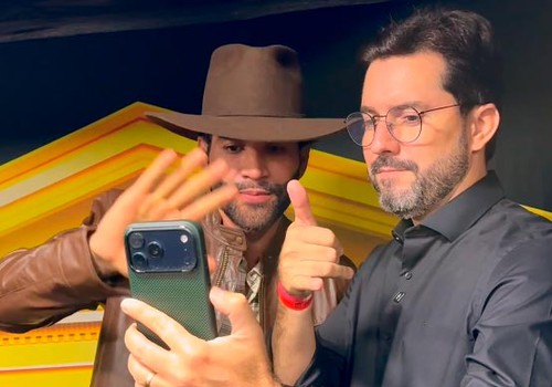 Chamada de vídeo entre o cantor Gusttavo Lima, Cleitinho e Falcão agita bastidores da política mineira