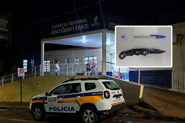 Ex-marido é esfaqueado durante briga com atual companheiro da ex-esposa em Patos de Minas