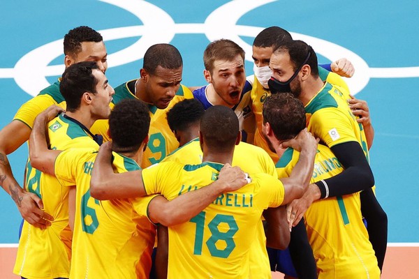 Vôlei: Brasil vence Argentina de virada, em duelo emocionante
