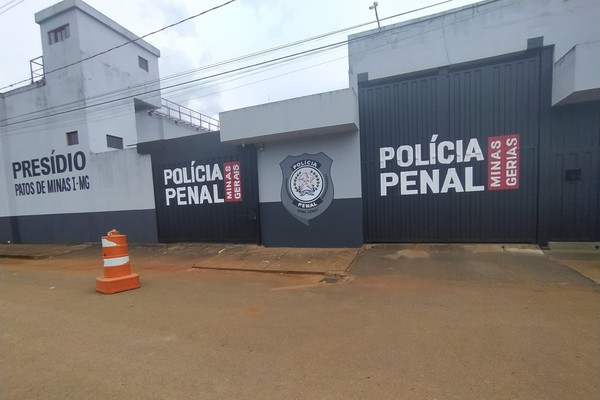 Homem de 47 anos morre no Presídio de Patos de Minas um dia depois de ser preso