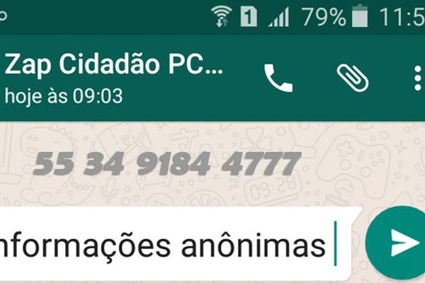 População de Patos de Minas poderá enviar fotos e vídeos para a PC através do whatsapp