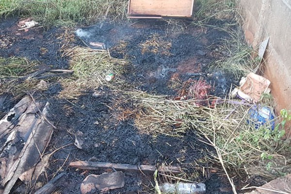 Princípio de incêndio em imóvel assusta moradores e mobiliza os Bombeiros em Patos de Minas