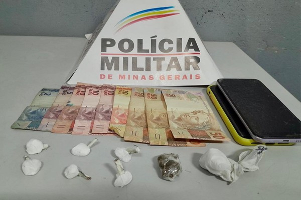 Operação da PM termina com dois presos por tráfico no Centro de Lagoa Formosa