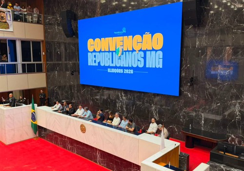 Assembleia do Republicanos confirma candidaturas de Lud Falcão e Coronel Azevedo; partido ainda aguarda anúncio de Cleitinho