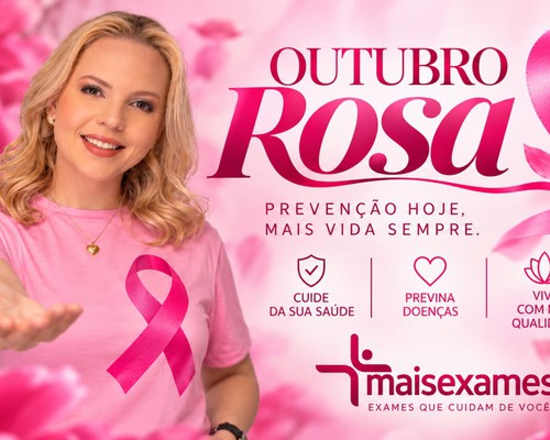 Outubro Rosa: Maior Clínica de Exames médicos de Patos de Minas preparou um mês especial para a Saúde da Mulher