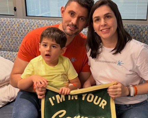 Dudu está curado, anunciam os pais  na rede social da campanha que arrecadou mais de R$ 18 milhões