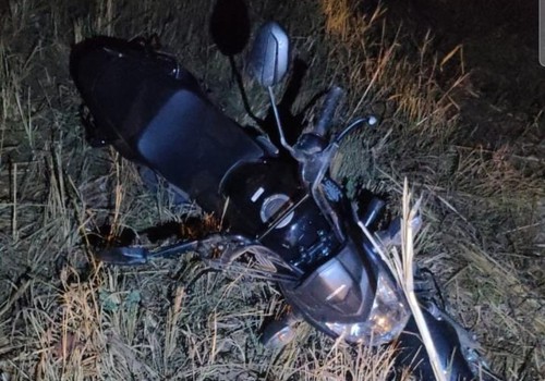 Motociclista de 31 anos tem que ser socorrido após bater em animal de grande porte na MGC 354