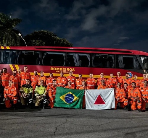 Bombeiros de MG vão integrar força-tarefa brasileira para ações de busca e salvamento na Venezuela