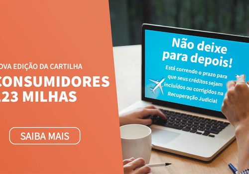 Defensoria Pública divulga cartilha a consumidores da 123 Milhas que têm créditos com a empresa