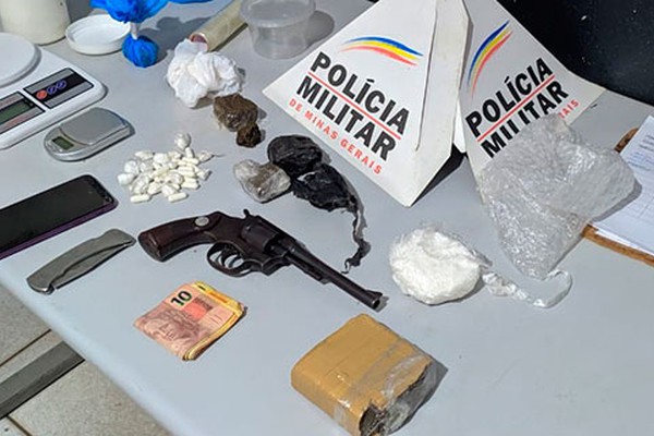 Dupla acusada de assalto à mão armada no Ipanema é presa com arma e drogas