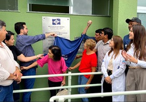 Prefeitura inaugura reforma e ampliação da Unidade de Saúde do distrito de Alagoas