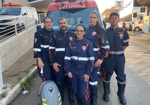 Após uma hora de reanimação, SAMU salva senhora que sofreu parada cardiorrespiratória em Patos de Minas