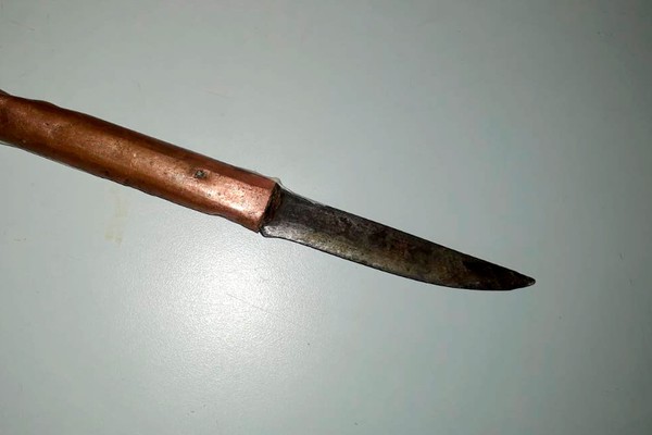Assaltante usa faca para render vítima em Patos de Minas, mas acaba preso pela Polícia Militar