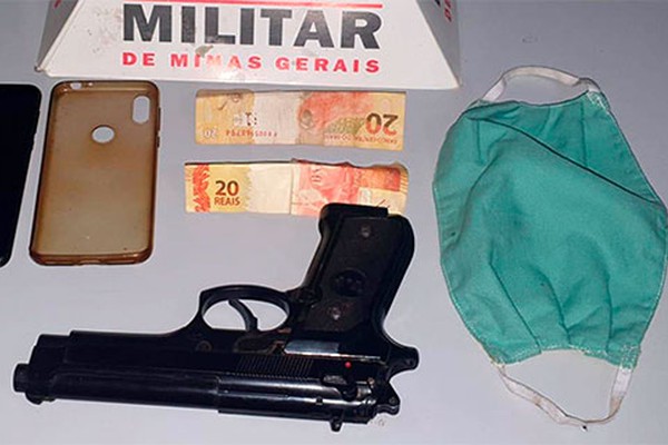 PM recupera celular e dinheiro e prende suspeito de assalto em  bar na rua Gabriel Pereira