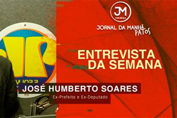 José Humberto Soares fala sobre política e eleições no Jornal da Manhã da Jovem Pan Patos