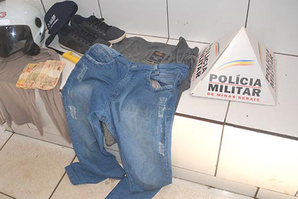 Homem assalta estudantes no Caiçaras, troca de roupa, mas acaba preso em Patos de Minas