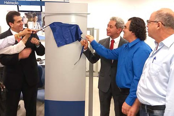 Inauguração de nova agência da Caixa tem homenagem e promessa de melhor atendimento