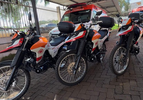 SAMU Regional adquire motolâncias para agilizar atendimentos em Patos de Minas