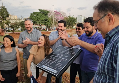 Prefeitura de Patos de Minas, Fepam e Unipam inauguram obras de revitalização da Lagoinha