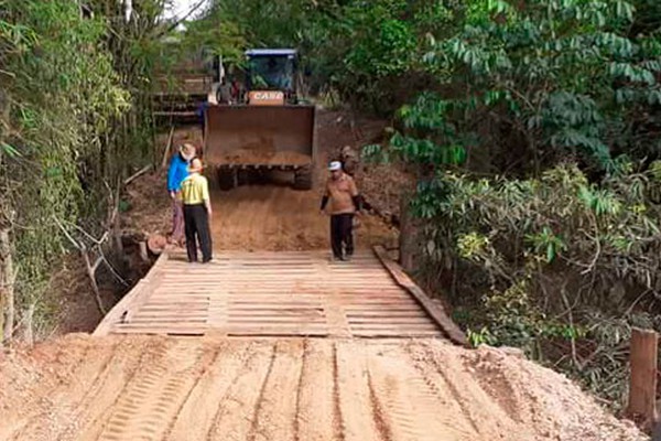 Prefeitura conclui ponte de Pilar e promete reabrir estrada do Canavial na próxima semana