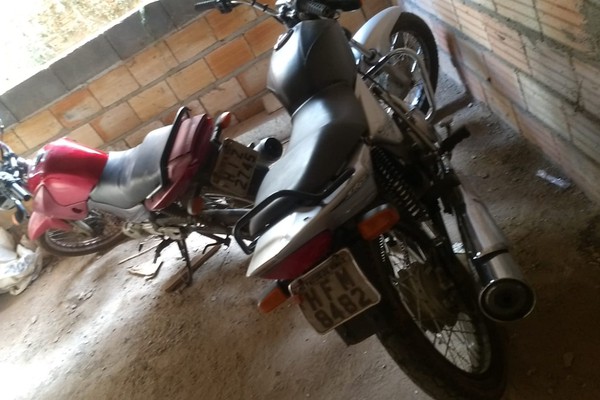 Polícia Militar recupera duas motocicletas furtadas em Patos de Minas e prende suspeito
