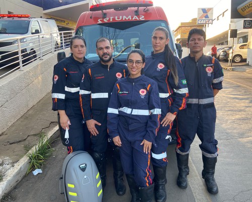 Após uma hora de reanimação, SAMU salva senhora que sofreu parada cardiorrespiratória em Patos de Minas