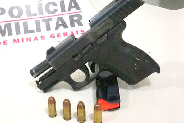 Arma furtada de Policial Civil de Patos de Minas é encontrada na zona rural de João Pinheiro