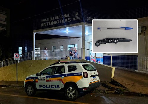Ex-marido é esfaqueado durante briga com atual companheiro da ex-esposa em Patos de Minas
